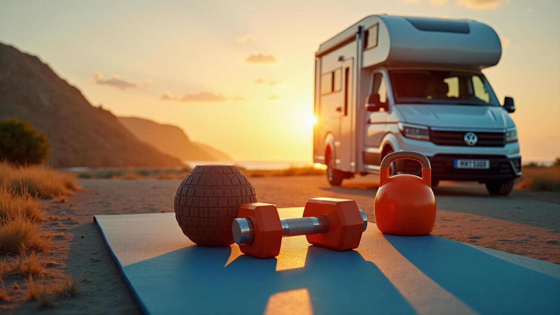 Trailer and gym equipment